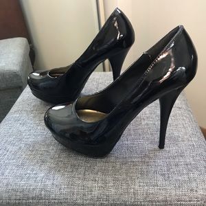 Candies patent leather platform high heels 6.5
